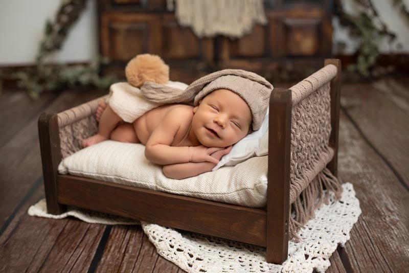 Fotografía de recién nacido newborn en Valladolid | VeliaStudio