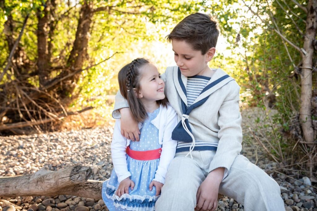 Fotografía de comunión infantil en Valladolid