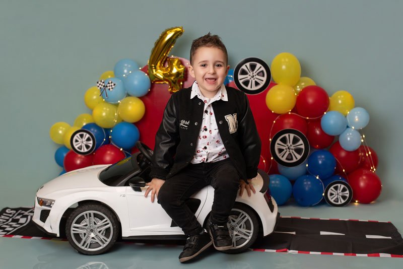 Fotografía de cumpleaños infantil en Valladolid