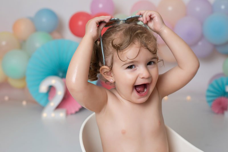 Fotografía de cumpleaños infantil en Valladolid