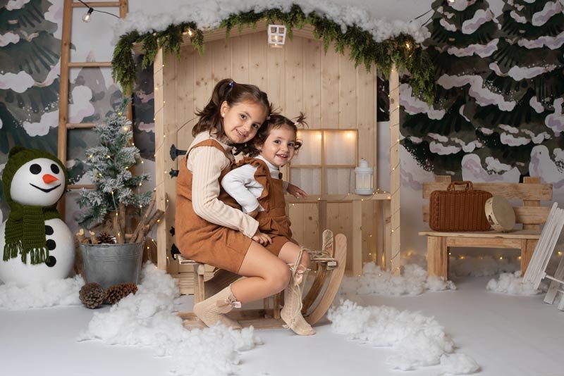 Fotografías infantiles de navidad en Valladolid
